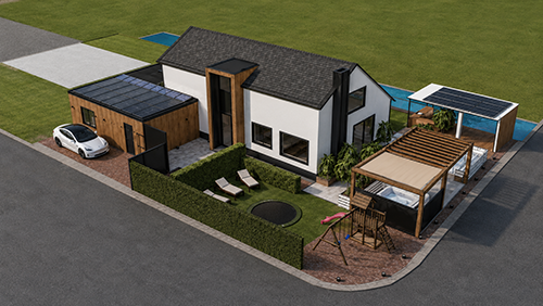 Fotorealistisch 3D-ontwerp